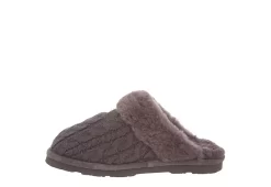 Bearpaw Womens Effie Slipper - Dark Grey -Skechers Store US 01 100211 02