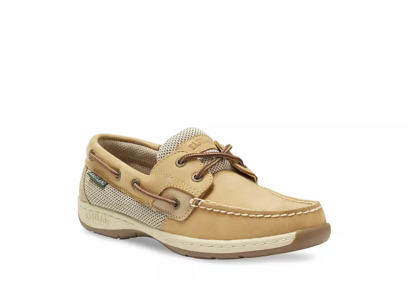 Eastland Womens Solstice Boat Shoe - Tan 3 Eastland Womens Solstice Boat Shoe - Tan
