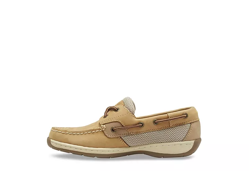 Eastland Womens Solstice Boat Shoe - Tan 6 Eastland Womens Solstice Boat Shoe - Tan - Image 4