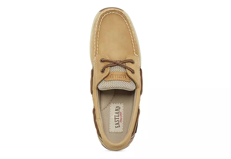 Eastland Womens Solstice Boat Shoe - Tan 8 Eastland Womens Solstice Boat Shoe - Tan - Image 6