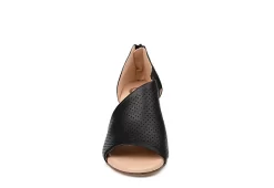 Journee Collection Womens Aretha Wedge Sandal - Black 11 Journee Collection Womens Aretha Wedge Sandal - Black -Skechers Store US 01 102152 02