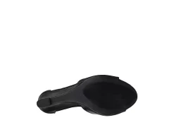 Journee Collection Womens Connor Wedge Sandal - Black -Skechers Store US 01 102215 06