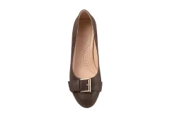 Journee Collection Womens Graysn Wedge Pump - Brown 14 Journee Collection Womens Graysn Wedge Pump - Brown -Skechers Store US 01 102243 05