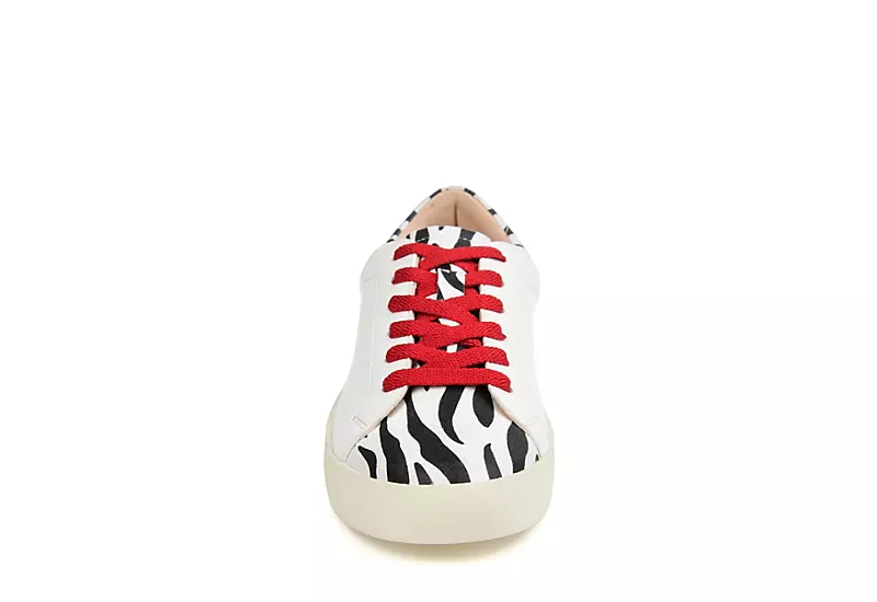Journee Collection Womens Erica Sneaker - Zebra 5 Journee Collection Womens Erica Sneaker - Zebra - Image 3