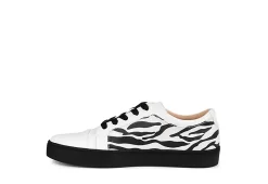 Journee Collection Womens Taschi Sneaker - Zebra -Skechers Store US 01 103198 03