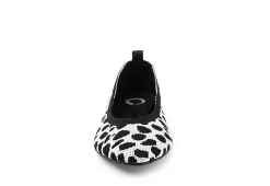 Journee Collection Womens Karise Flat - Animal -Skechers Store US 01 103244 02