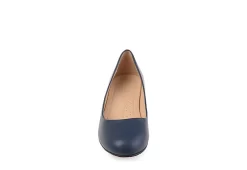 Journee Collection Womens Saar Pump - Navy 11 Journee Collection Womens Saar Pump - Navy -Skechers Store US 01 103356 02