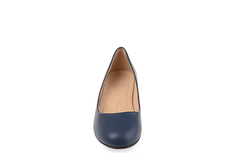 Journee Collection Womens Saar Pump - Navy 5 Journee Collection Womens Saar Pump - Navy - Image 3