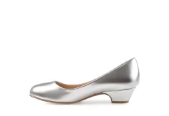 Journee Collection Womens Saar Pump - Silver -Skechers Store US 01 103359 03