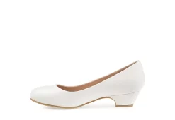 Journee Collection Womens Saar Pump - White 12 Journee Collection Womens Saar Pump - White -Skechers Store US 01 103360 03