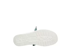 Heydude Womens Wendy Slip On Sneaker - Turquoise -Skechers Store US 01 103609 06