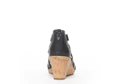 Rockport Womens Briah Gladiator Sandal - Black -Skechers Store US 01 103833 02