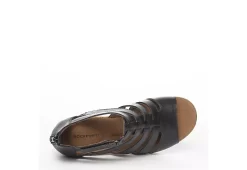 Rockport Womens Briah Gladiator Sandal - Black -Skechers Store US 01 103833 03