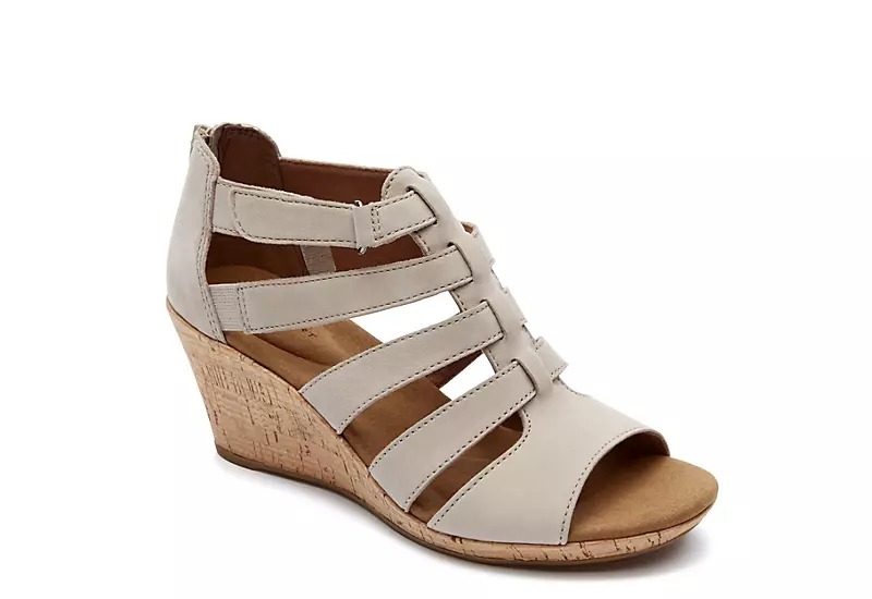 Rockport Womens Briah Gladiator Sandal - Taupe 3 Rockport Womens Briah Gladiator Sandal - Taupe