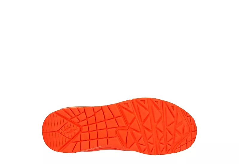 Skechers Womens Uno Sneaker - Orange 9 Skechers Womens Uno Sneaker - Orange - Image 7