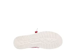 Heydude Womens Wendy Slip On Sneaker - Red 15 Heydude Womens Wendy Slip On Sneaker - Red -Skechers Store US 01 104700 06