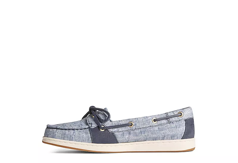 Sperry Womens Coastfish 1-eye Boat Shoe - Navy 5 Sperry Womens Coastfish 1-eye Boat Shoe - Navy - Image 3