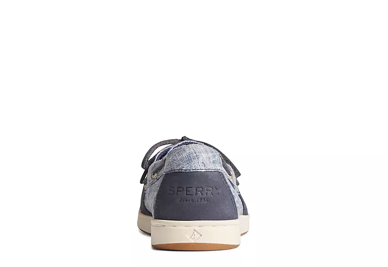 Sperry Womens Coastfish 1-eye Boat Shoe - Navy 6 Sperry Womens Coastfish 1-eye Boat Shoe - Navy - Image 4