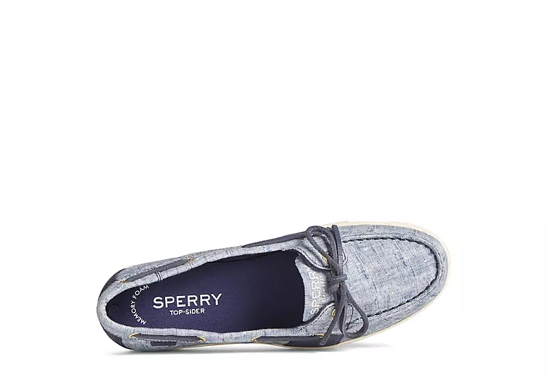 Sperry Womens Coastfish 1-eye Boat Shoe - Navy 7 Sperry Womens Coastfish 1-eye Boat Shoe - Navy - Image 5