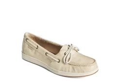 Sperry Womens Coastfish 1-eye Boat Shoe - Tan
