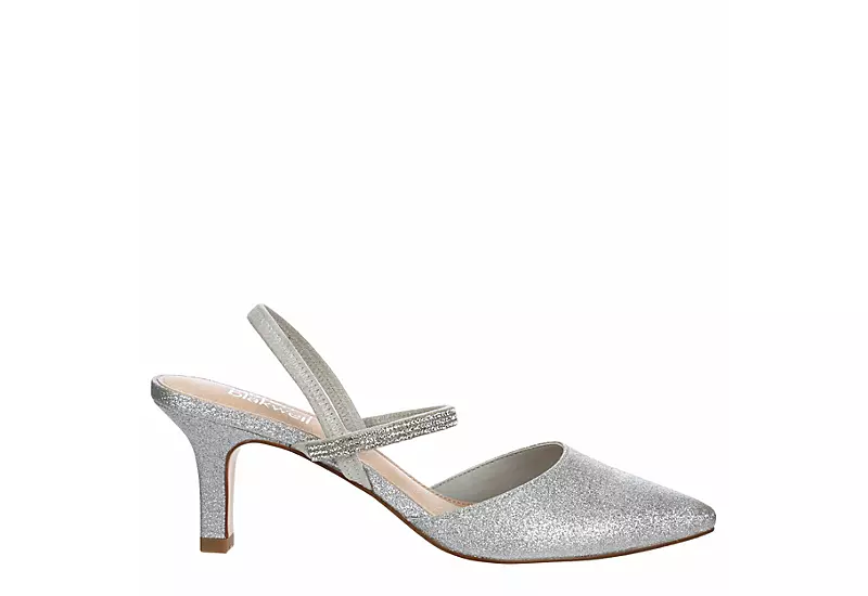 Lauren Blakwell Womens Bea Pump - Silver 4 Lauren Blakwell Womens Bea Pump - Silver - Image 2