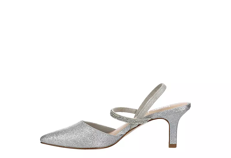 Lauren Blakwell Womens Bea Pump - Silver 6 Lauren Blakwell Womens Bea Pump - Silver - Image 4