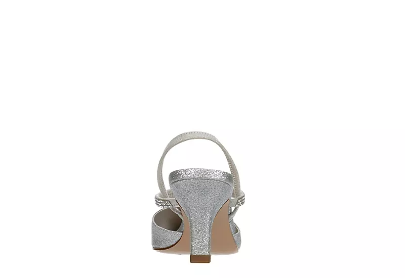 Lauren Blakwell Womens Bea Pump - Silver 7 Lauren Blakwell Womens Bea Pump - Silver - Image 5