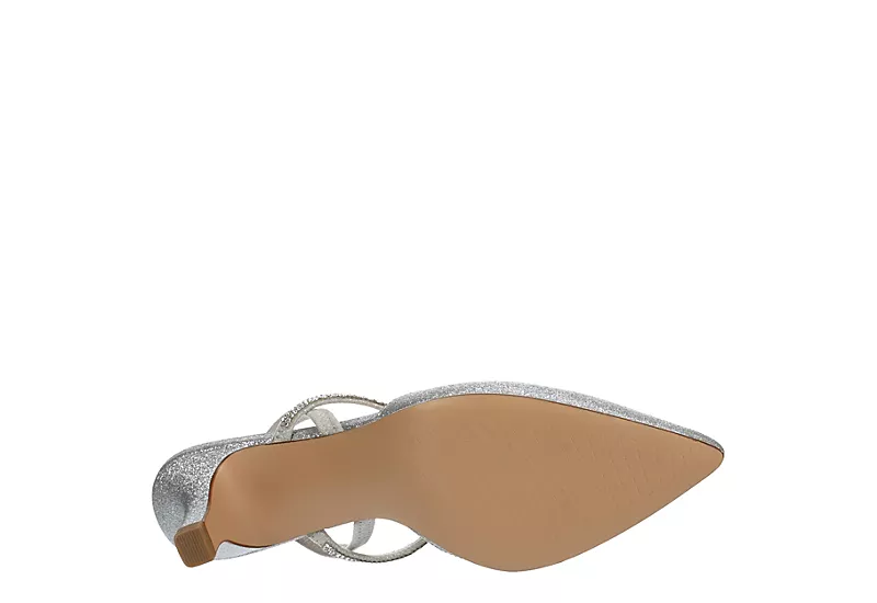 Lauren Blakwell Womens Bea Pump - Silver 9 Lauren Blakwell Womens Bea Pump - Silver - Image 7