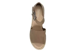 Michael By Michael Shannon Womens Giulia Wedge Sandal - Taupe -Skechers Store US 01 105204 05