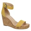 Xappeal Womens Amora Wedge Sandal - Yellow