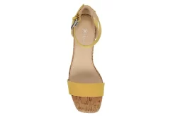 Xappeal Womens Amora Wedge Sandal - Yellow -Skechers Store US 01 105215 05