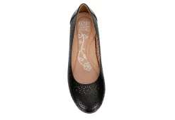Mootsies Tootsies Womens Belva Flat - Black -Skechers Store US 01 105359 05
