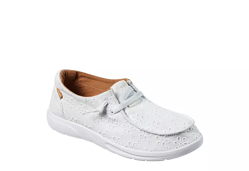 Reef Womens Cushion Coast Slip On Sneaker - White 3 Reef Womens Cushion Coast Slip On Sneaker - White