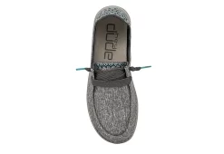 Heydude Womens Wendy Slip On Sneaker - Grey -Skechers Store US 01 105631 04