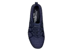 Skechers Womens Breathe Easy Infi-knity Slip On Sneaker - Navy -Skechers Store US 01 105668 03