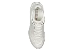Skechers Womens Million Air Elevated Air Sneaker - White 12 Skechers Womens Million Air Elevated Air Sneaker - White -Skechers Store US 01 105684 03