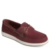 Sperry Womens Coastfish 2-eye Boat Shoe - Burgundy -Skechers Store US 01 105707 00