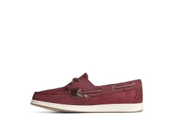 Sperry Womens Coastfish 2-eye Boat Shoe - Burgundy -Skechers Store US 01 105707 02