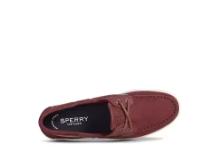 Sperry Womens Coastfish 2-eye Boat Shoe - Burgundy -Skechers Store US 01 105707 04