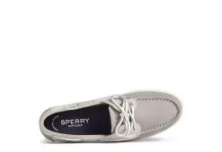 Sperry Womens Coastfish 2-eye Boat Shoe - Pale Grey -Skechers Store US 01 105709 04