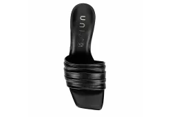 Unisa Womens Coltin Slide Sandal - Black -Skechers Store US 01 105720 05