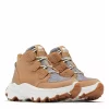 Sorel Womens Kinetic Breakthru Caribou High Top Sneaker - Tan 2 Sorel Womens Kinetic Breakthru Caribou High Top Sneaker - Tan -Skechers Store US 01 105783 00