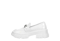 Steve Madden Womens Trifecta Loafer - White -Skechers Store US 01 105877 03