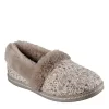 Skechers Womens Cozy Campfire Lazy Sunday Slipper - Taupe -Skechers Store US 01 106022 00