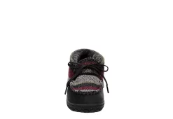 Minnetonka Womens Jenn Bootie Slipper - Dark Grey -Skechers Store US 01 106039 02