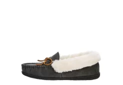 Minnetonka Womens Jessica Trapper Slipper - Dark Grey -Skechers Store US 01 106041 03