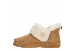Minnetonka Womens Jule Bootie Slipper - Tan -Skechers Store US 01 106042 03