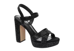 Maripe Womens Leilani Platform Sandal - Black