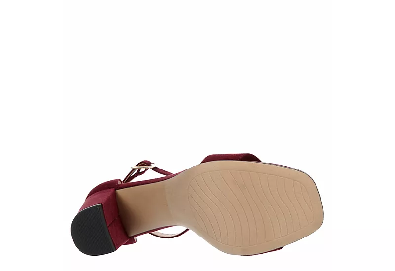 Michael By Michael Shannon Womens Stella Sandal - Wine 9 Michael By Michael Shannon Womens Stella Sandal - Wine - Image 7