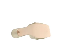 Marc Fisher Womens Daliot Slide Sandal - Gold -Skechers Store US 01 106237 04